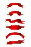 Various Red Ribbons